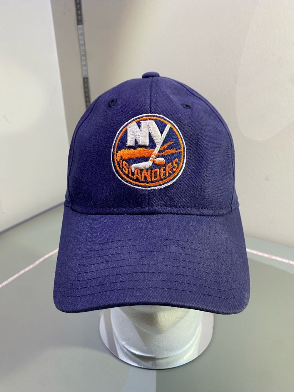 Reebok Rbk New York Islanders Navy Blue Baseball Hat One Size Unisex Rare
